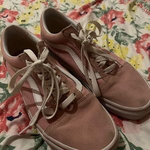 Pastel Pink Vans